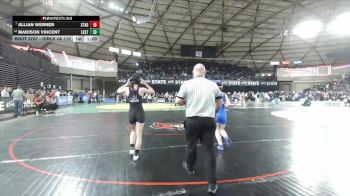 Girls 4A 110 lbs 5th Place Match - Jillian Werner, Stadium (Girls) vs Madison Vincent, Lake Stevens (Girls)
