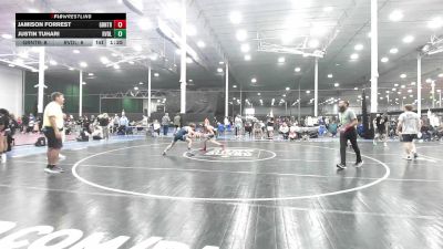 122 lbs Quarterfinal - Jamison Forrest, GT Shutt Nation - HSC vs Justin Tuhari, Revival White - HSC
