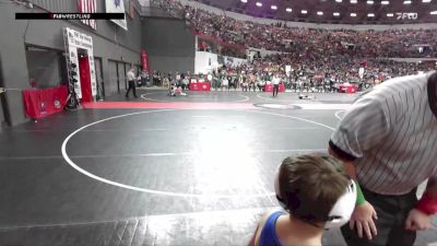 57 lbs Champ. Round 1 - Henry Bruening, Kewaunee vs Jordy Potter, Campbellsport