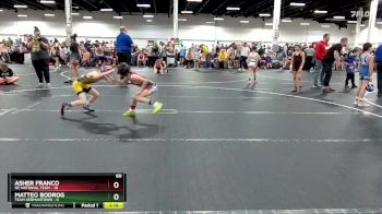 60 lbs Round 7 (8 Team) - Asher Franco, NC National Team vs Matteo Bodrog, Team Germantown