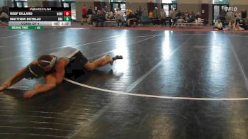 133 lbs Consi Of 4 - Reef DILLARD, Unaffiliated vs Matthew Botello, North Carolina