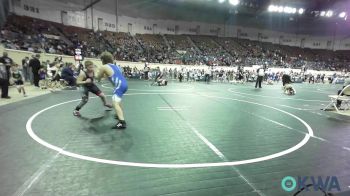 105 lbs Round Of 16 - Braxton Garcia, Checotah Matcats vs Jaxson Russell, Salina Wrestling Club