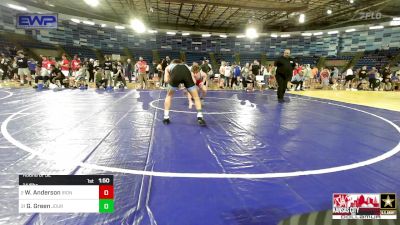 144 lbs Round Of 32 - William Anderson, Ironclad Wrestling Club vs Gregory Green, Journeymen Wrestling Club