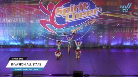 Invasion All Stars - Youth Prep Variety [2024 Youth - Prep - Variety Day 2] 2024 Spirit Cheer Dance Grand Nationals & Cheer Nationals