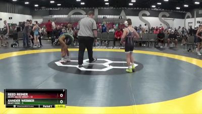 85 lbs Semis & 1st Wrestleback (8 Team) - Reed Reiner, Death Squad Wrest vs Xander Webber, Beast Mode