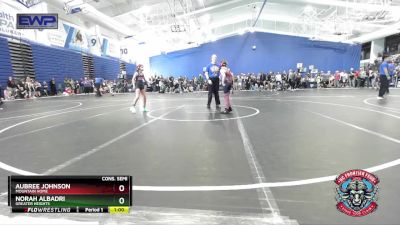 75 lbs Cons. Semi - Norah Albadri, Greater Heights vs Aubree Johnson, Mountain Home