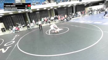 157 lbs Cons. Round 3 - Justin Skryd, Unattached vs Grayson Lennon, Unattached