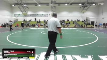 149 lbs Quarterfinal - Larry Cruz, Rio Hondo vs Ian Rodriguez, Cuesta