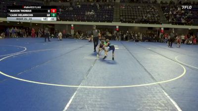 55 lbs Cons. Round 4 - Cash Helmrichs, Immortal Athletics WC vs Mason Thomas, Dc Elite