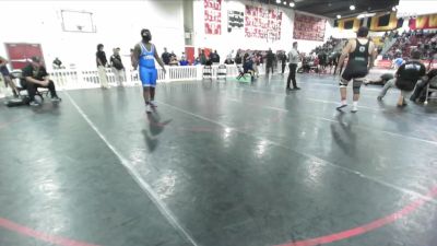 285 lbs Quarterfinal - Luis Zamora, Warren vs Nehemiah Morgan, Temescal Canyon