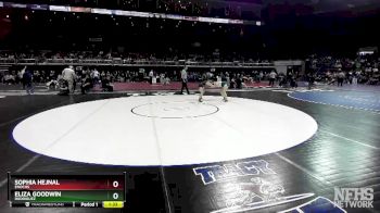 131 lbs Quarterfinal - Eliza Goodwin, Rodriguez vs Sophia Hejnal, Enochs