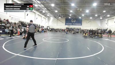 132 lbs Semifinal - Braylon Gonzalez, Xavier vs Giuliano Sirianni, Simsbury