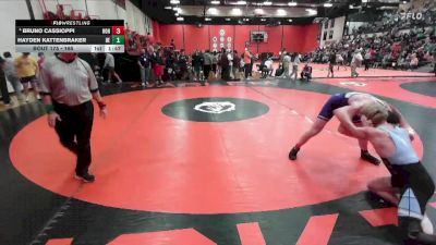 165 lbs Champ. Round 2 - Hayden Kattenbraker, Belleville (EAST) vs Bruno Cassioppi, Rockton (HONONEGAH)