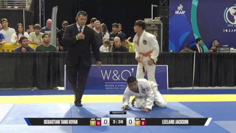 Leeland Jackson vs Sebastian Tang Kiyan 2025 Pan Kids Jiu-Jitsu IBJJF Championship