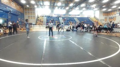 106 lbs Round 2 (8 Team) - Brady Sher, Funky Monkey vs Ajani Flanders, Soldier City