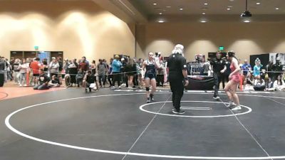 135 lbs Champ. Rd Of 16 - Shannon Logue vs Layla Ortiz, Crash Girls Wrestling Club
