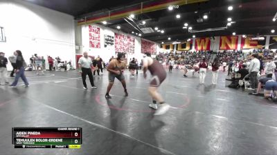 285 lbs Champ. Round 1 - Aiden Pineda, Simi Valley vs Temuulen Bolor-Erdene, West Torrance