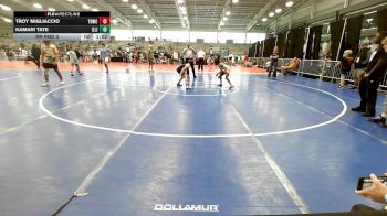 80 lbs Rr Rnd 3 - Troy Migliaccio, TNWC Blue vs Kamari Tate, Illinois Menace