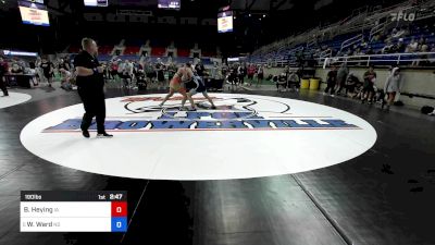 190 lbs Cons-semis - Brenden Heying, IA vs William Ward, ND