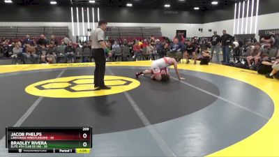 209 lbs Placement Matches (8 Team) - Jacob Phelps, LAW/Crass Wrestling(WI) vs Bradley Rivera, Elite Ath Club DZ (IN)