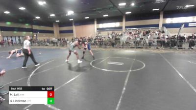 175 lbs Consi Of 64 #2 - Moise Latt, Simi Valley HS vs Simon Liberman, Little Vikings WC