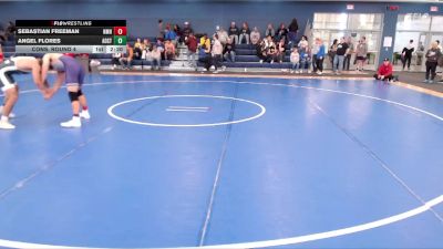 149 lbs Cons. Round 4 - Sebastian Freeman, New Mexico Highlands vs Angel Flores, Adams State