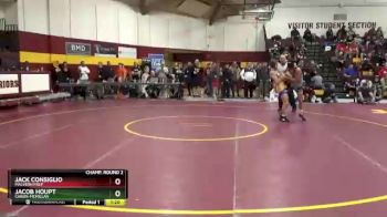120 lbs Champ. Round 2 - Jack Consiglio, Malvern Prep vs Jacob Houpt, Canon-McMillan