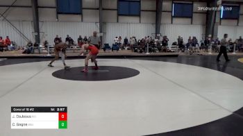 Consolation - Jose DeJesus, Rhode Island College vs Connor Gagne, Bridgewater