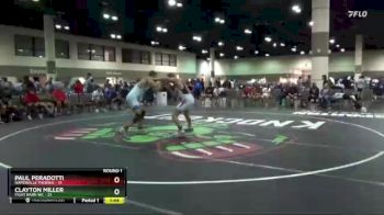 152 lbs Round 1 (6 Team) - Paul Peradotti, Naperville Phoenix vs Clayton Miller, Fight Barn WC