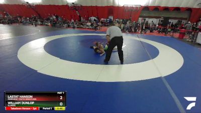 77-80 lbs Round 2 - Lastat Hanson, Parkview Youth Wrestling vs William Dunlop, Illinois