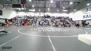 120 lbs Quarterfinal - Syrena Smith, Will Rogers vs Katie Reason, Vian