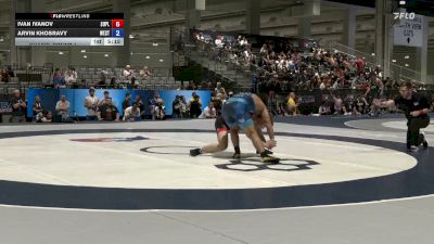 82 Finals kg Champ. Round 1 - Ivan Ivanov, Suples vs Arvin Khosravy, Westpoint
