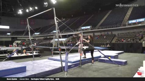 Rebekah McNeely Agility Gym - Bars - 2022 Elevate the Stage Huntsville presented by SportsMED & Crestwood