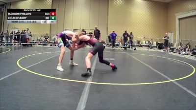 113 lbs Consi Of 64 #2 - Jackson Phillips, Cats WC vs Colin O'Leary, Red Mountain WC
