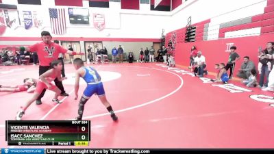 67 lbs Round 2 - Isacc Sanchez, Toppenish USA Wrestling Club vs Vicente Valencia, Prosser Wrestling Academy