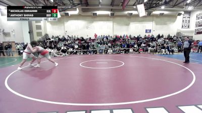 285 lbs Final - Nicholas Ebrahimi, Berlin vs Anthony Shivas, Derby/Oxford/Holy Cross