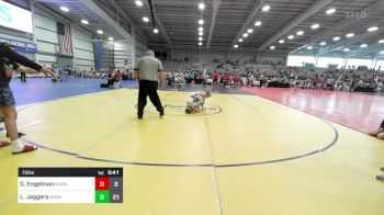 75 lbs Rr Rnd 3 - Gus Engelman, Mat Assassins Gray vs Lennon Jaggers, Midwest Monsters