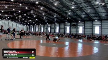 127 lbs Finals (8 Team) - Austin Brown, Team Ohio Scarlet vs Lindsey Pugh, Indiana Inferno Black