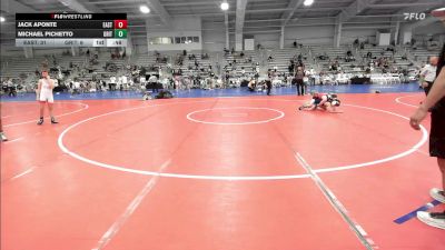 90 lbs Rr Rnd 2 - Jack Aponte, East Carolina Elite vs Michael Pichetto, Grit Mat Club Red