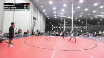 108 lbs Rr Rnd 4 - Dominic Sweat, Sly Fox Gray WC - HSC vs Charles Cooper, Team Diamond Fish - HSC