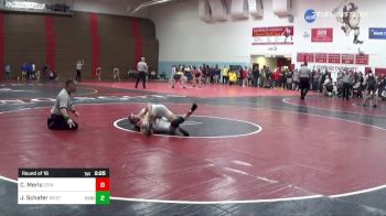 125 lbs Round Of 16 - Chris Merlo, Edinboro vs Jace Schafer, West Virginia