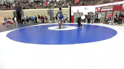 157 lbs Cons. Round 1 - Dylan Miner, Contenders Wrestling Academy vs Amos Oladapo, Brownsburg