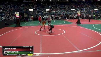 110 lbs Champ. Round 2 - Lincoln James, BTWA vs Carter Callahan, NWD3