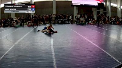 74 lbs Quarters - Andrew O'Donnell, Washington vs Kade Bonser, Wyoming