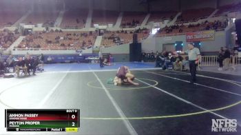 D1-150 lbs Quarterfinal - Ammon Passey, Shadow Ridge vs Peyton Proper, Marana