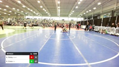 112 lbs Rr Rnd 2 - Kieran Raley, North Hunterdon vs Kai Enos, Illinois Cornstars - Tweak