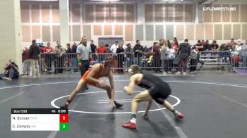 133 lbs Quarterfinal - Noah Gonser, Campbell vs Cliff Conway, Virginia Military Institute
