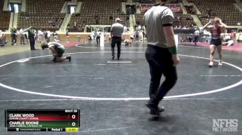 182 lbs Quarterfinal - CLARK WOOD, Elmore County School vs Charlie Boone, John Carroll Catholic HS