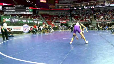 3A-165 lbs Champ. Round 1 - Cohen Roth, Spencer vs Jacob Hand, Ankeny Centennial