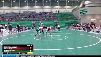 120 lbs Quarters & 1st Wb (16 Team) - Ryan Carroll, Harrison vs Zachary Afalla, North Cobb